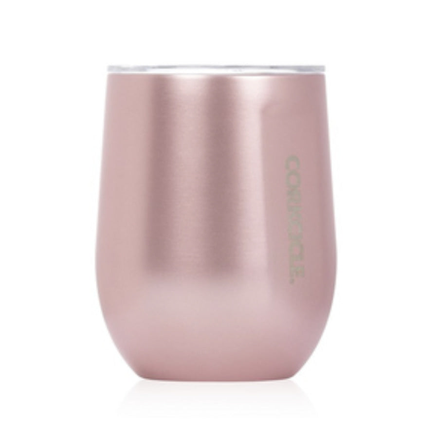 CORKCICLE Stemless Wine Cup 12oz. 12oz / Rose Metallic Drinkware