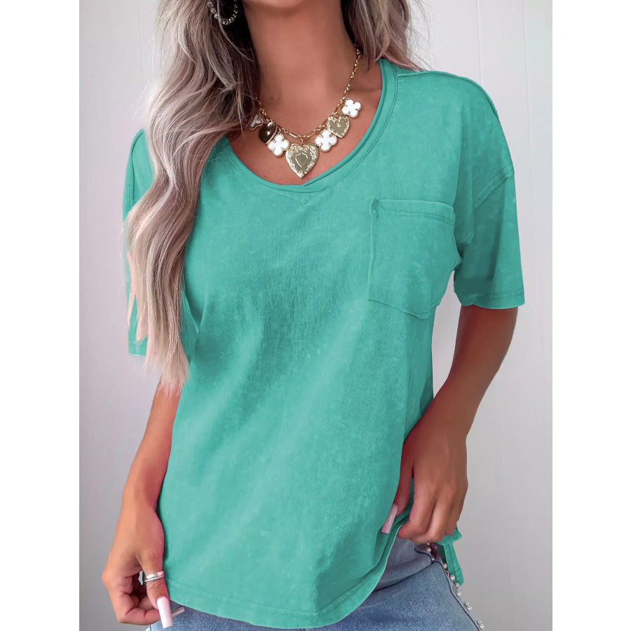 Cotton Mineral Wash T Shirt Apparel and Accessories