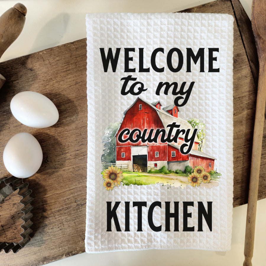 Country Kitchen Tea Towel Kitchen Towels