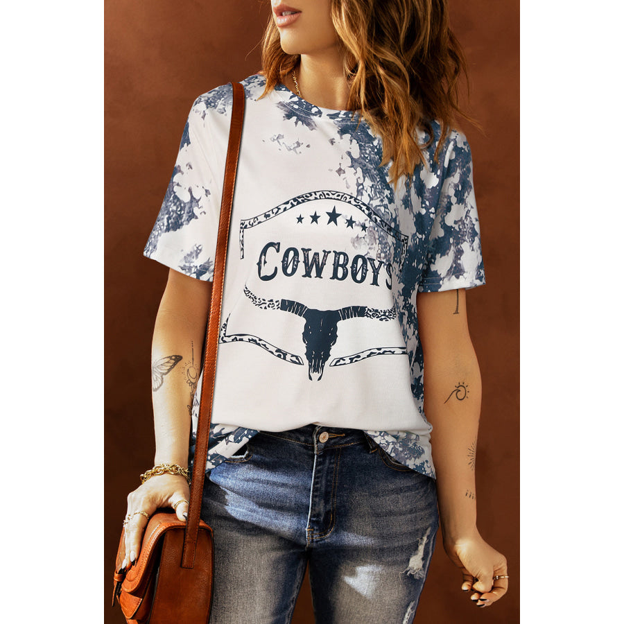 COWBOYS Graphic Tie-Dye Tee Apparel and Accessories