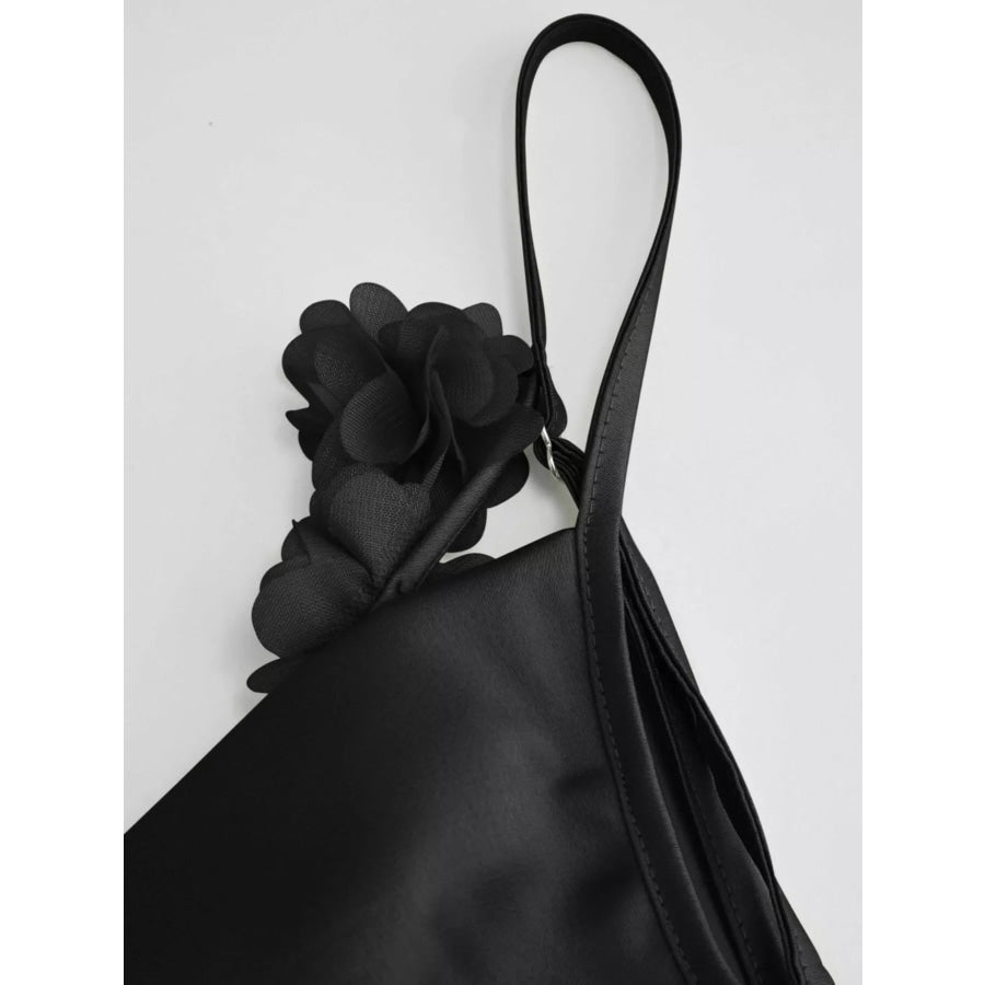 Cowl Neck Satin Maxi Dress Apparel and Accessories