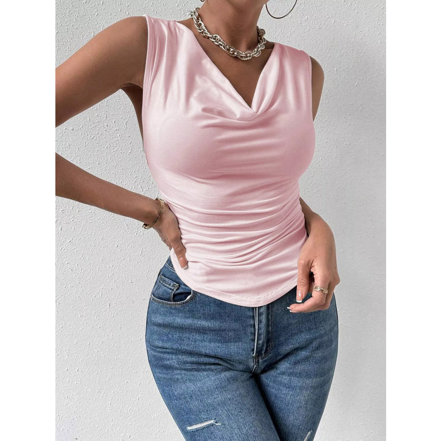 Cowl Neck Tank Apparel and Accessories