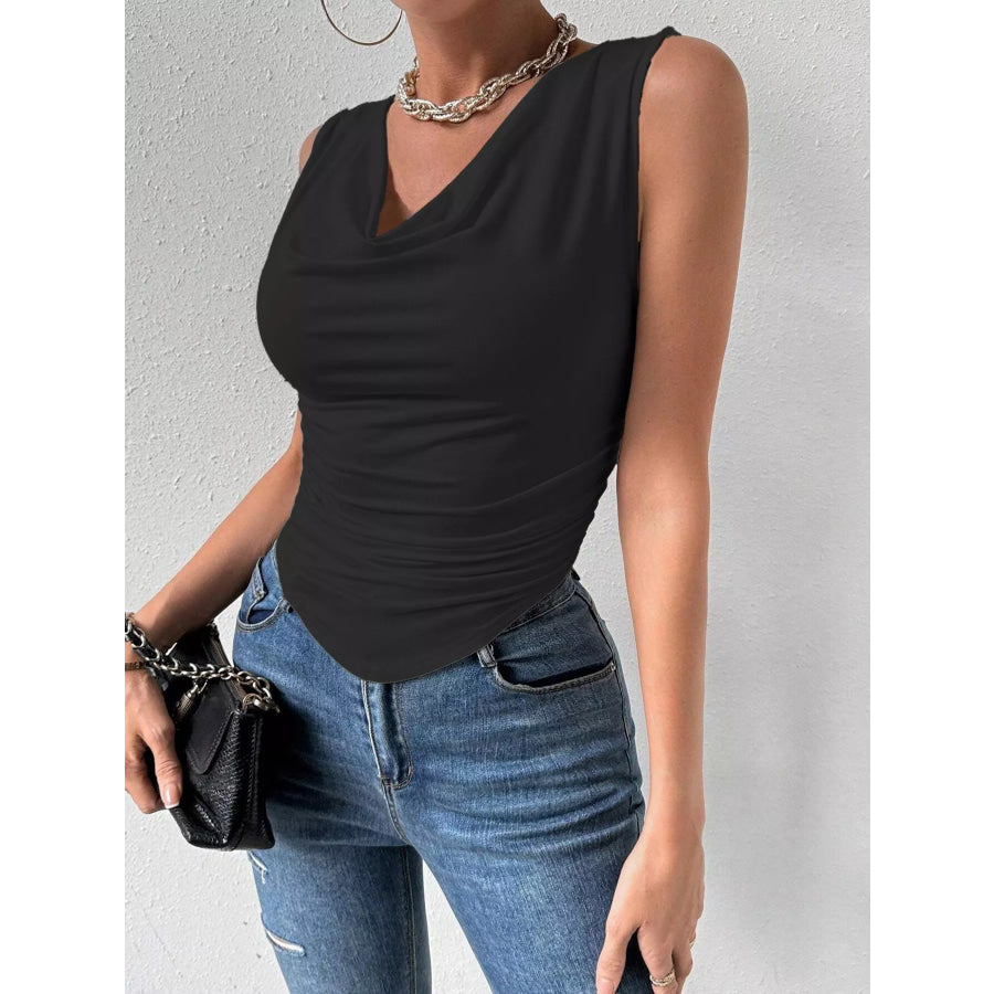 Cowl Neck Tank Apparel and Accessories