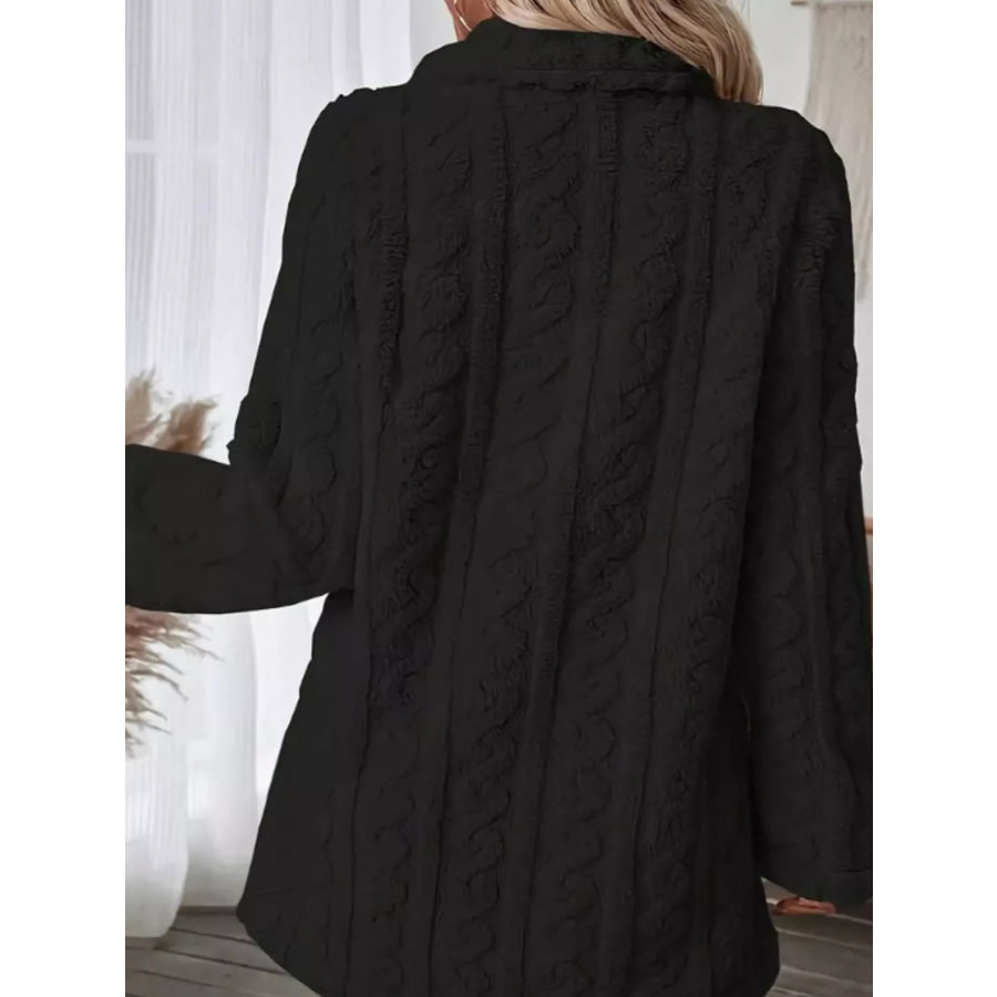 Cozy Faux Shearling Double-Breasted Outerwear Apparel and Accessories