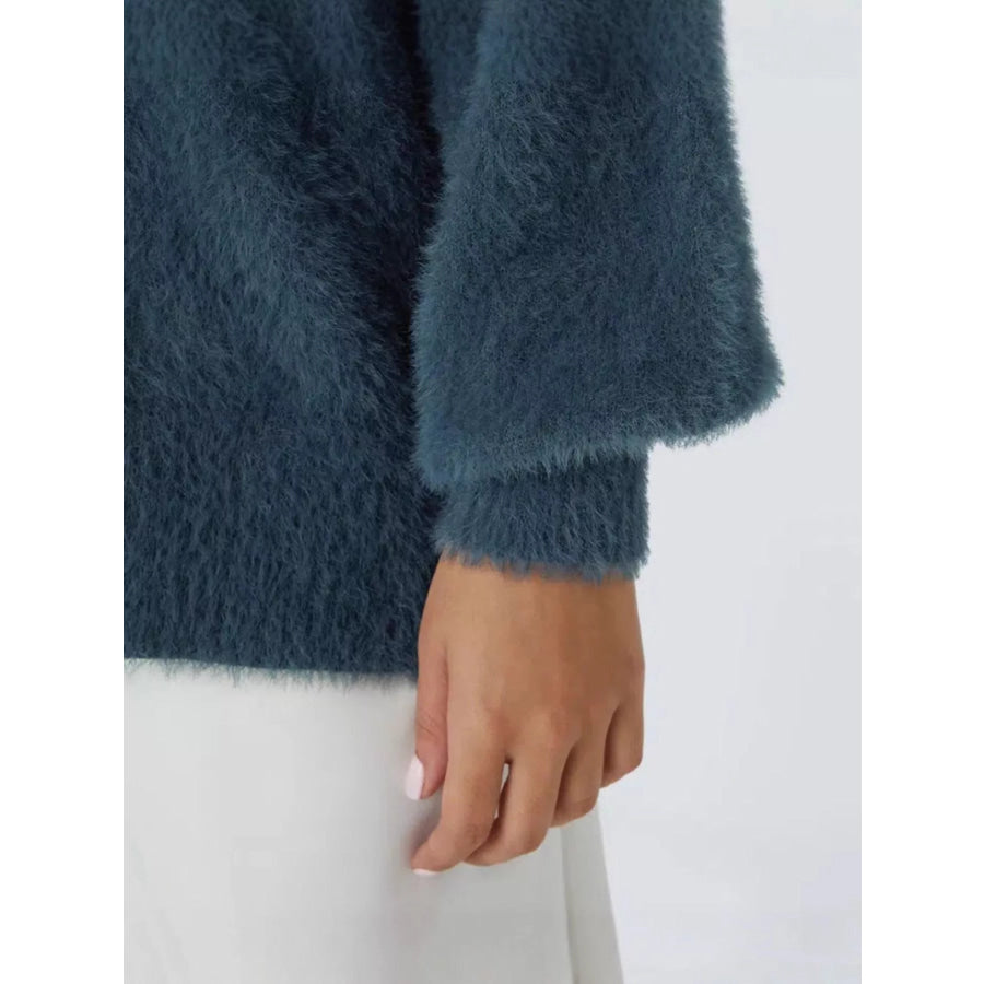 Cozy Knit Button-Down Cardigan Apparel and Accessories