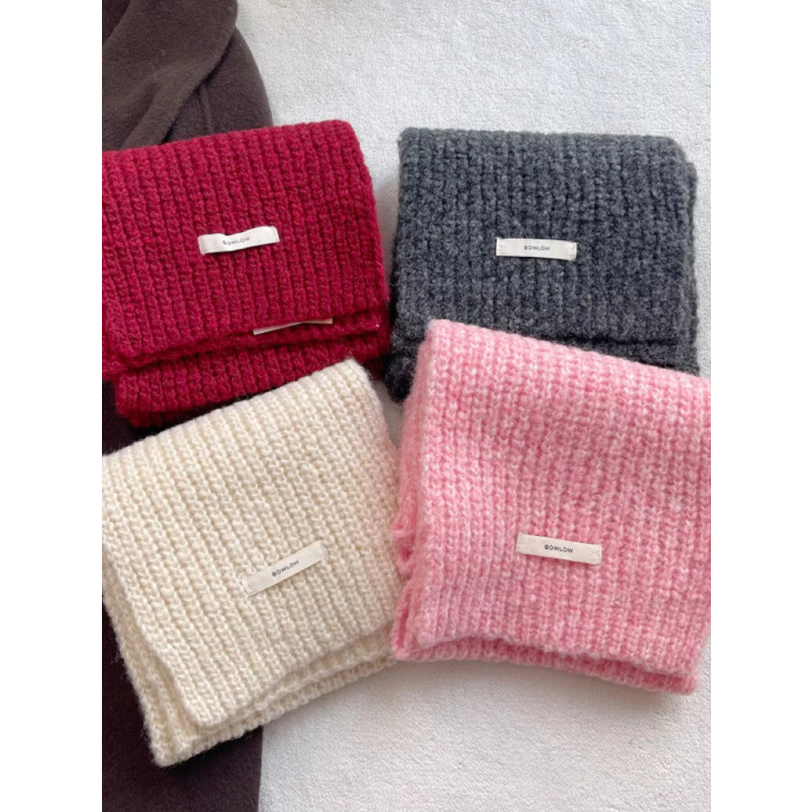 Cozy Knitted Winter Scarf Apparel and Accessories