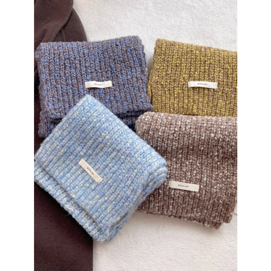 Cozy Knitted Winter Scarf Apparel and Accessories