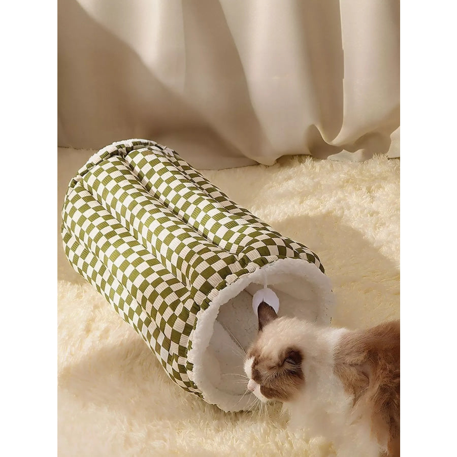 Cozy Plush Pet Tunnel Nest Apparel and Accessories