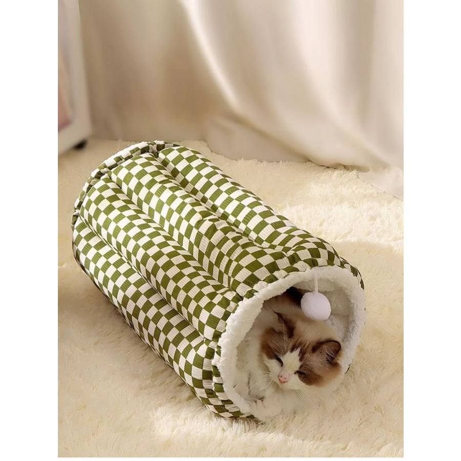Cozy Plush Pet Tunnel Nest Apparel and Accessories