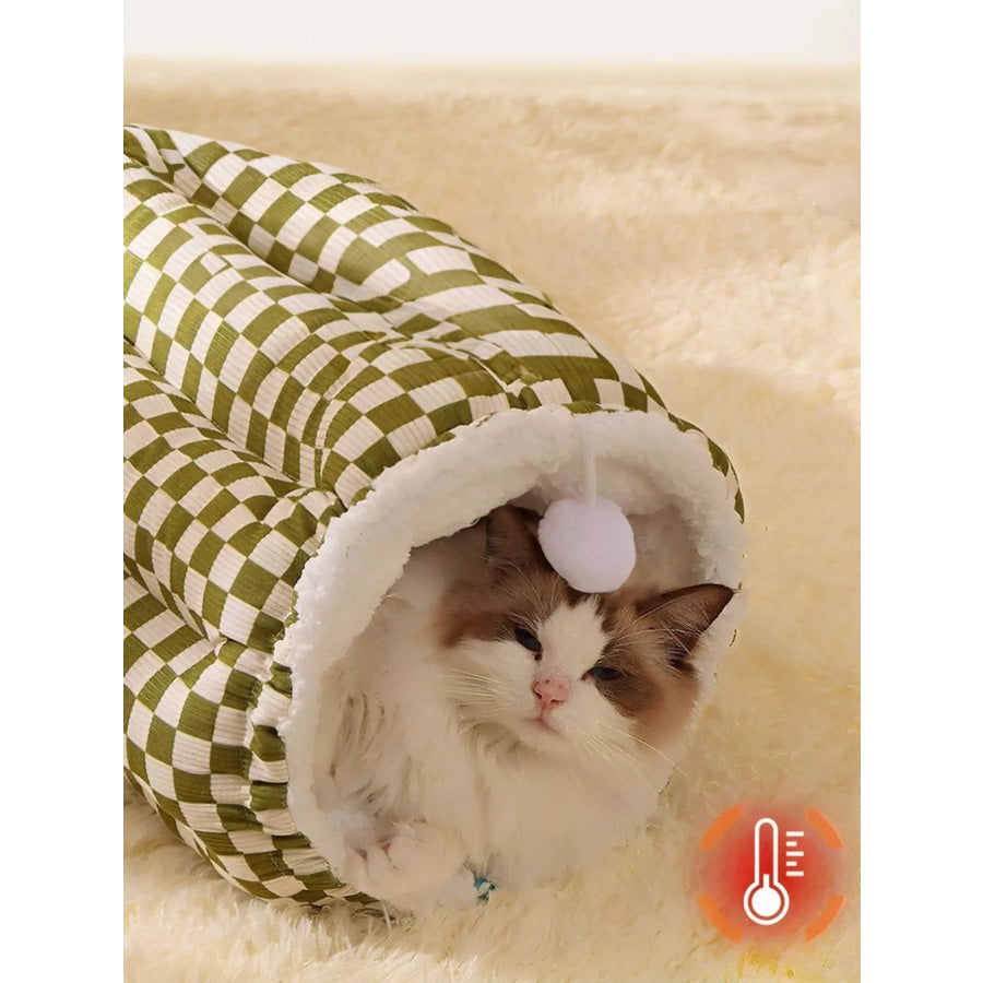 Cozy Plush Pet Tunnel Nest Apparel and Accessories