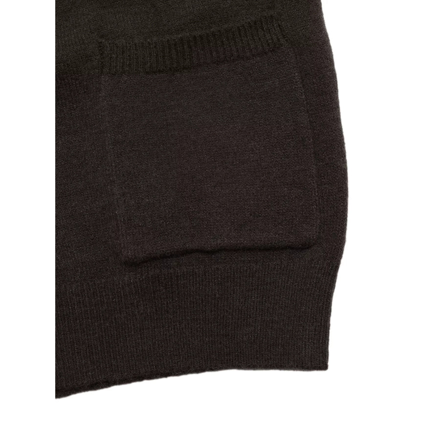 Crew Neck Button-Up Cardigan Apparel and Accessories