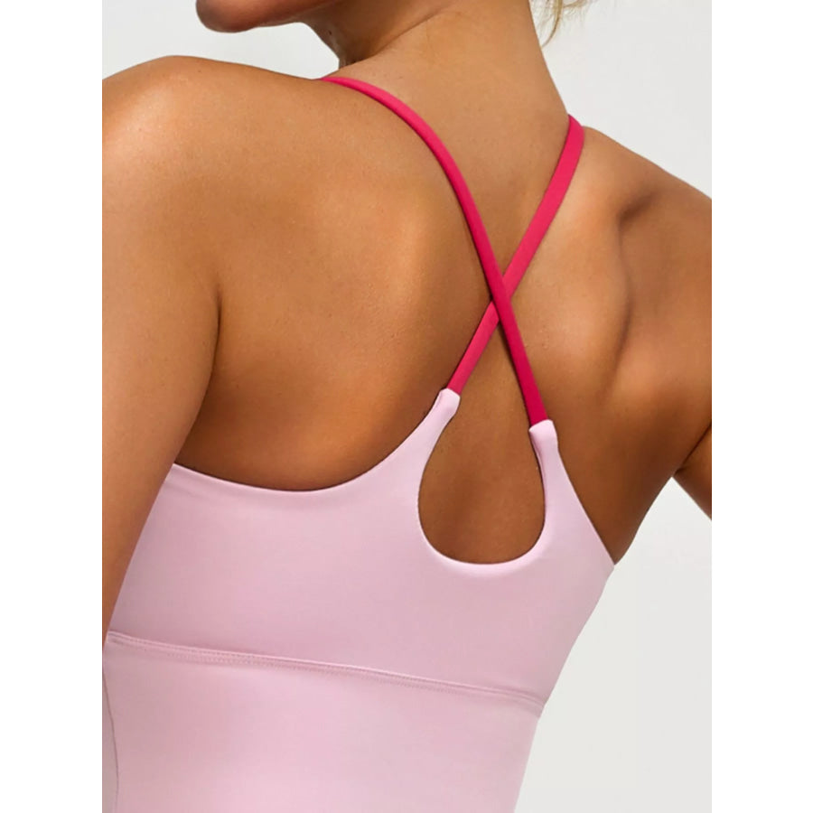 Criss-Cross Back Active Bra