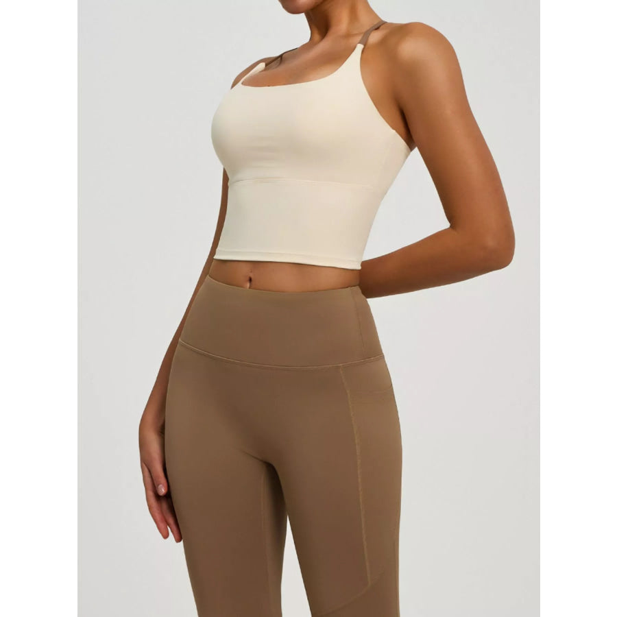Criss-Cross Back Active Bra