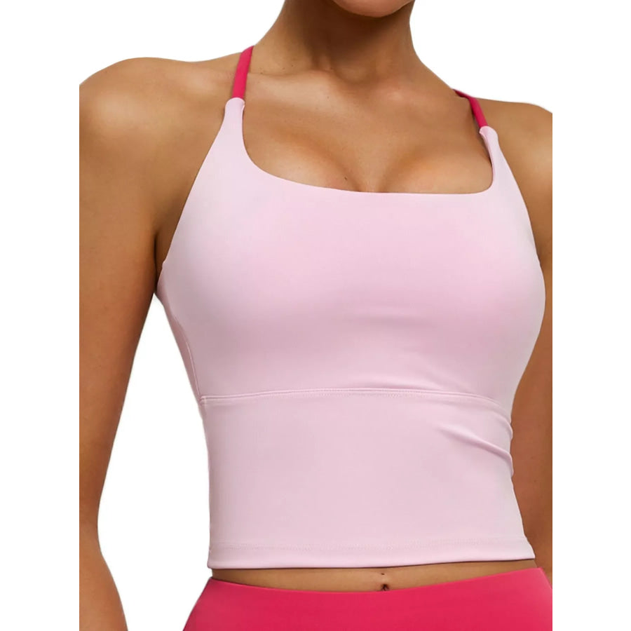 Criss-Cross Back Active Bra
