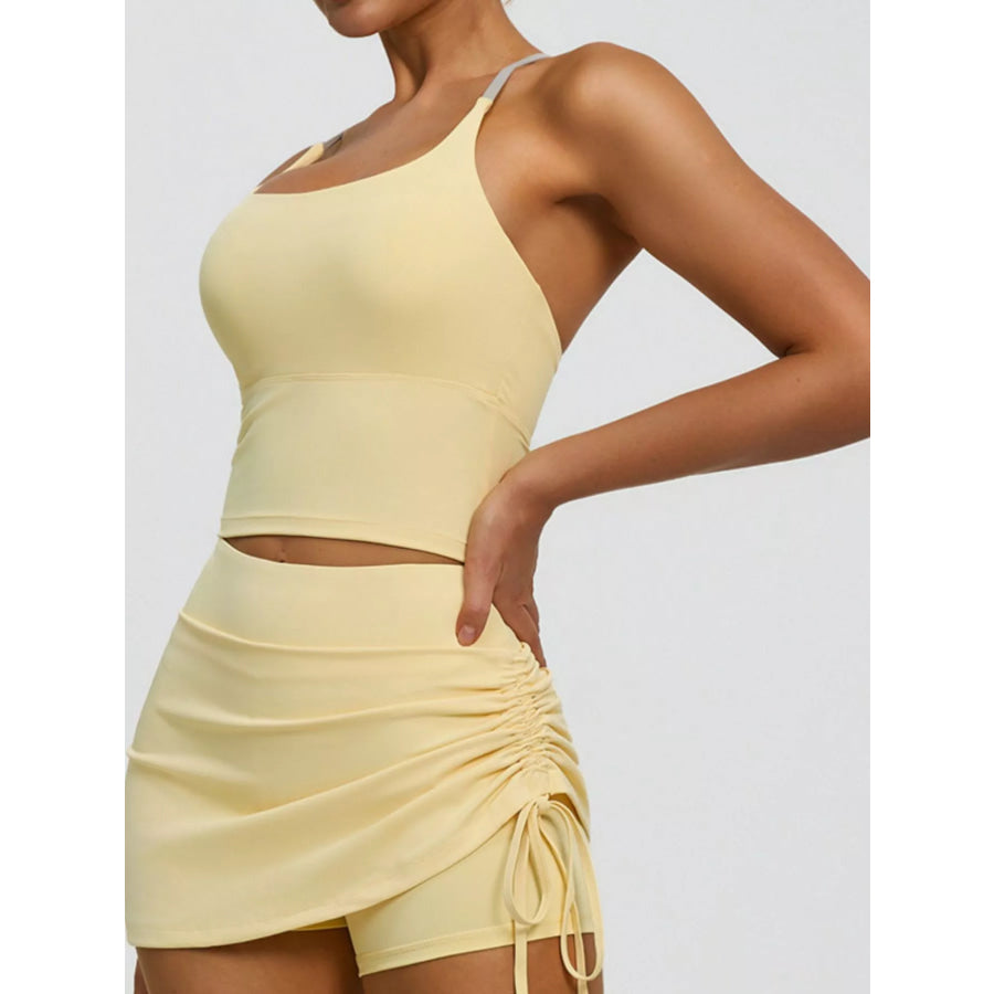 Criss-Cross Back Active Bra