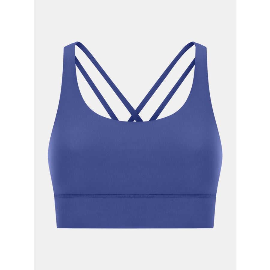 Crisscross Scoop Neck Active Tank Apparel and Accessories