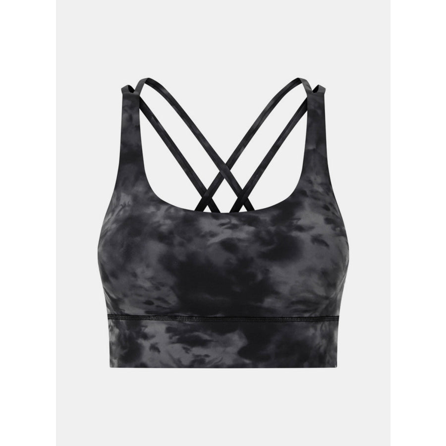 Crisscross Scoop Neck Active Tank Apparel and Accessories