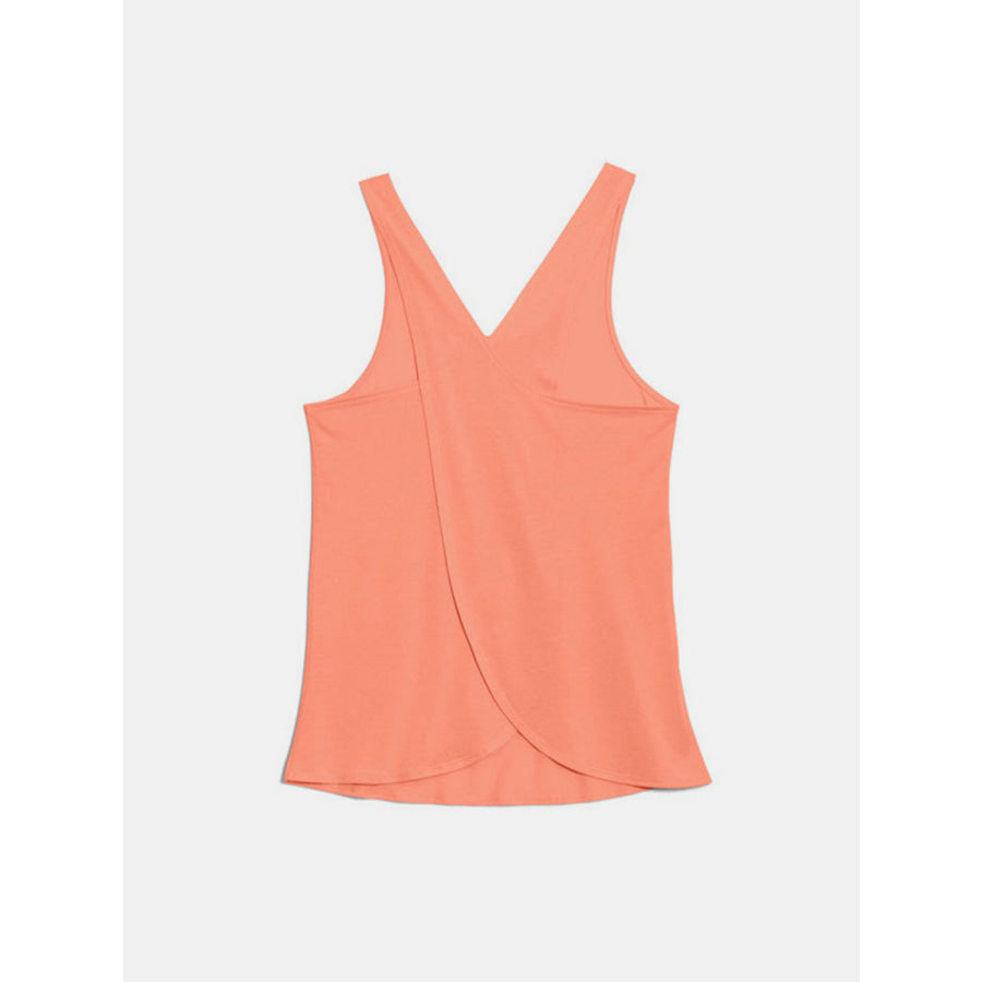 Crisscross Scoop Neck Active Tank