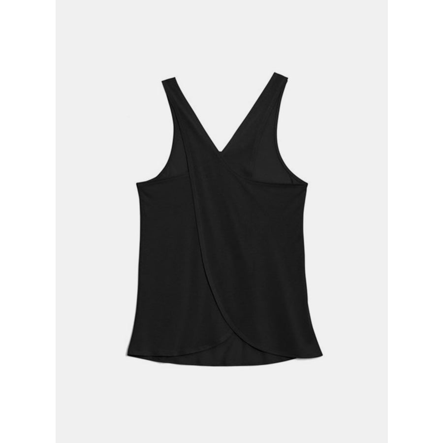 Crisscross Scoop Neck Active Tank