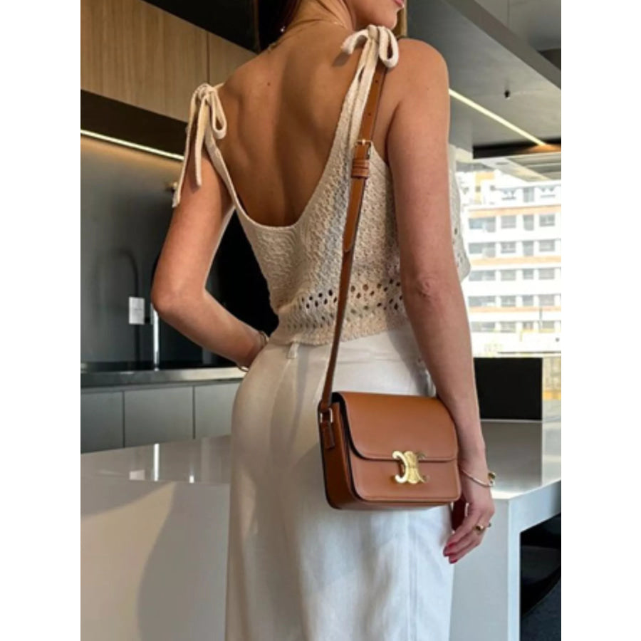 Crochet Knit Cami Apparel and Accessories