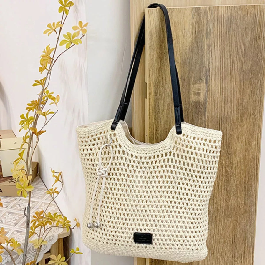 Crochet Knit Shoulder Bag Apparel and Accessories