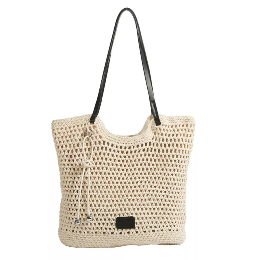 Crochet Knit Shoulder Bag Apparel and Accessories