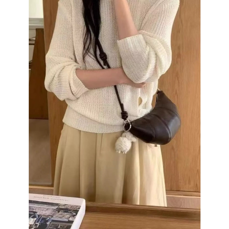 Croissant Shaped Crossbody Bag Apparel and Accessories