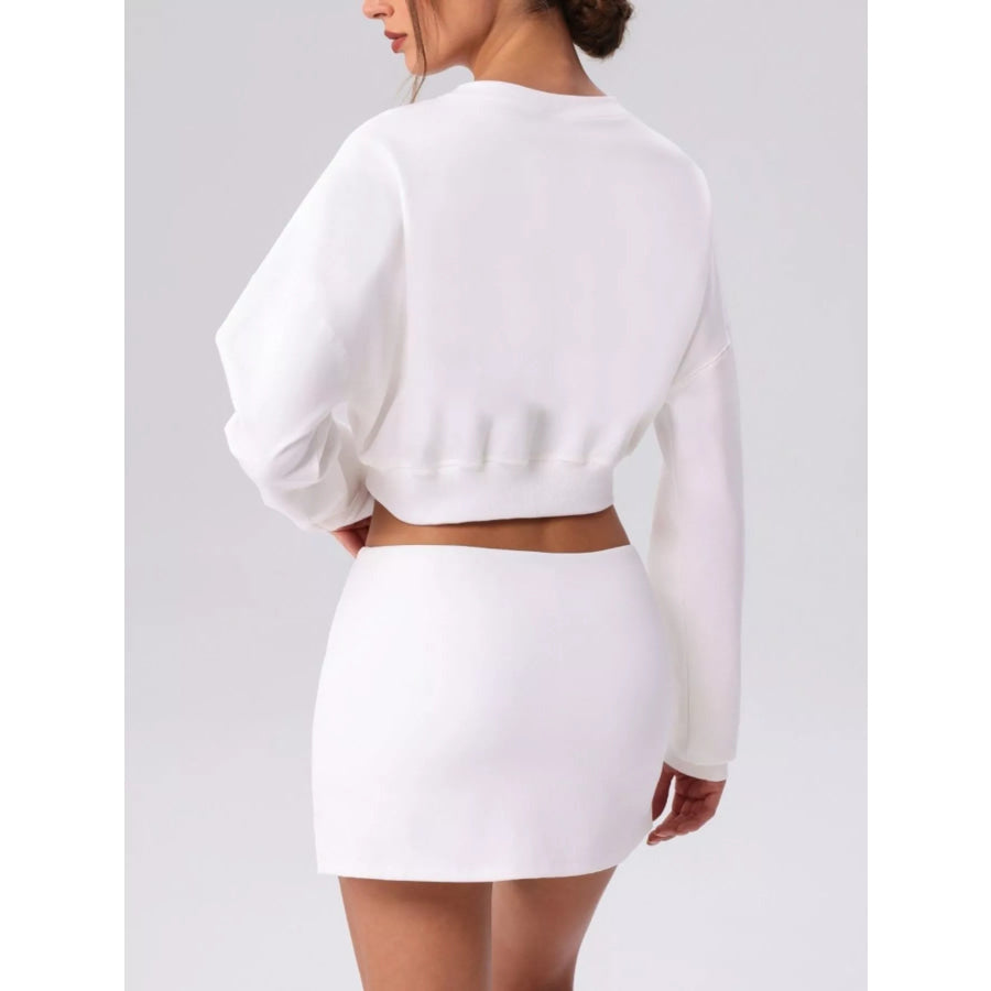 Cropped Button-Down Active Cardigan Apparel and Accessories