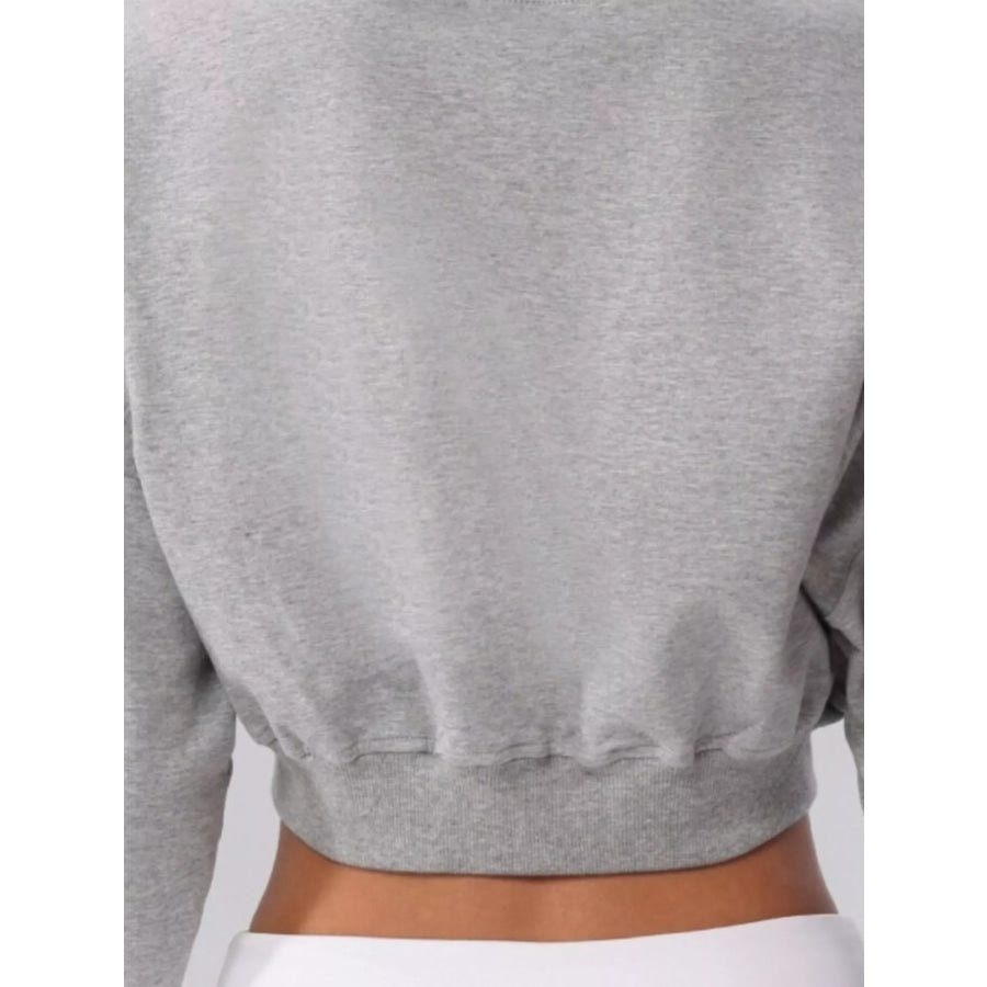 Cropped Button-Down Active Cardigan Apparel and Accessories