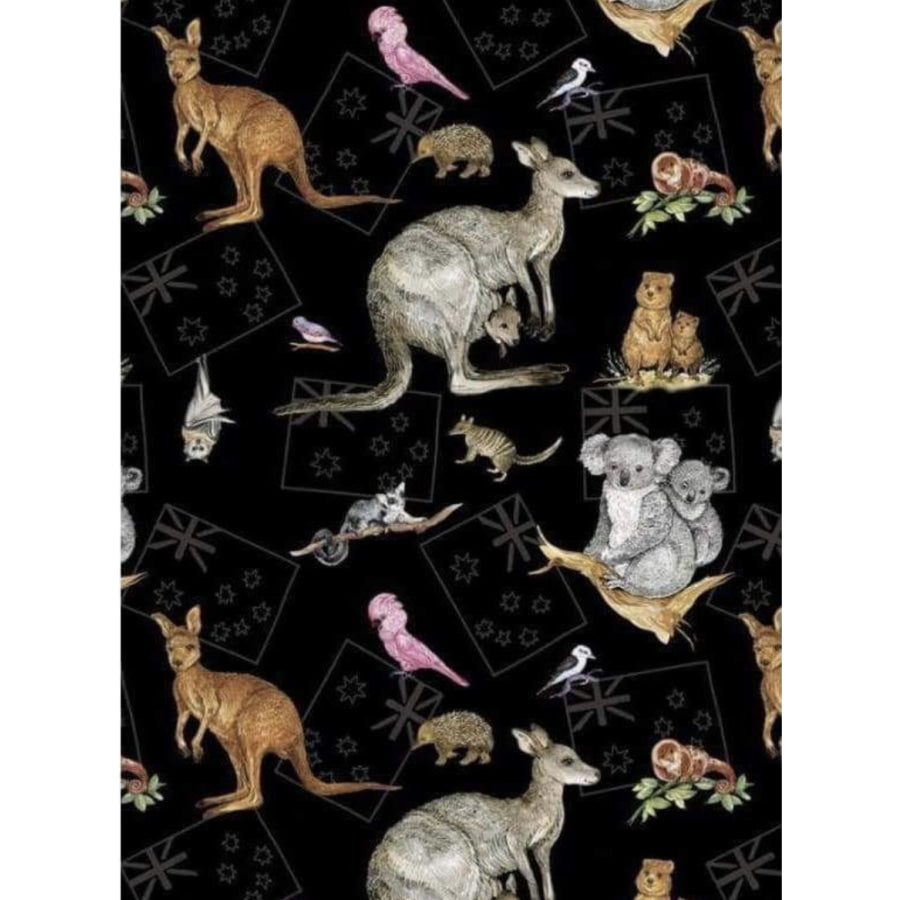 EXTRAS CUSTOM DESIGN KIDS LEGGINGS/JOGGERS/HOODIES Aussie Animals / Kids L/XL Leggings