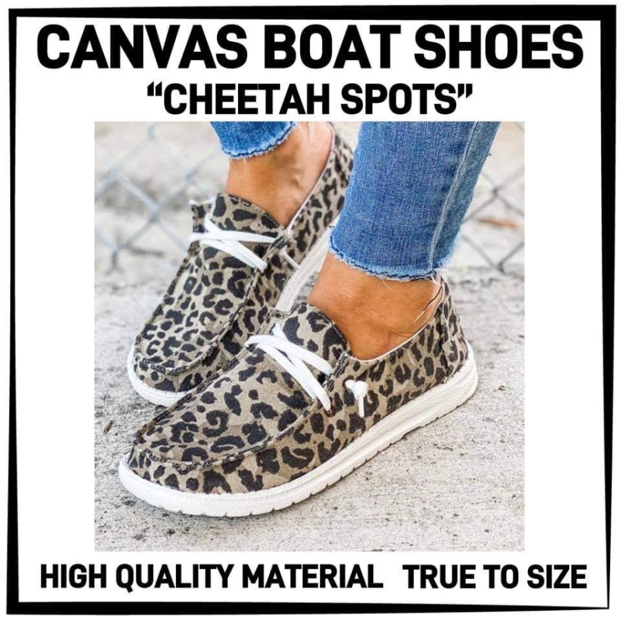 PREORDER Custom Canvas Boat Shoes! Closes 16 NOV ETA December