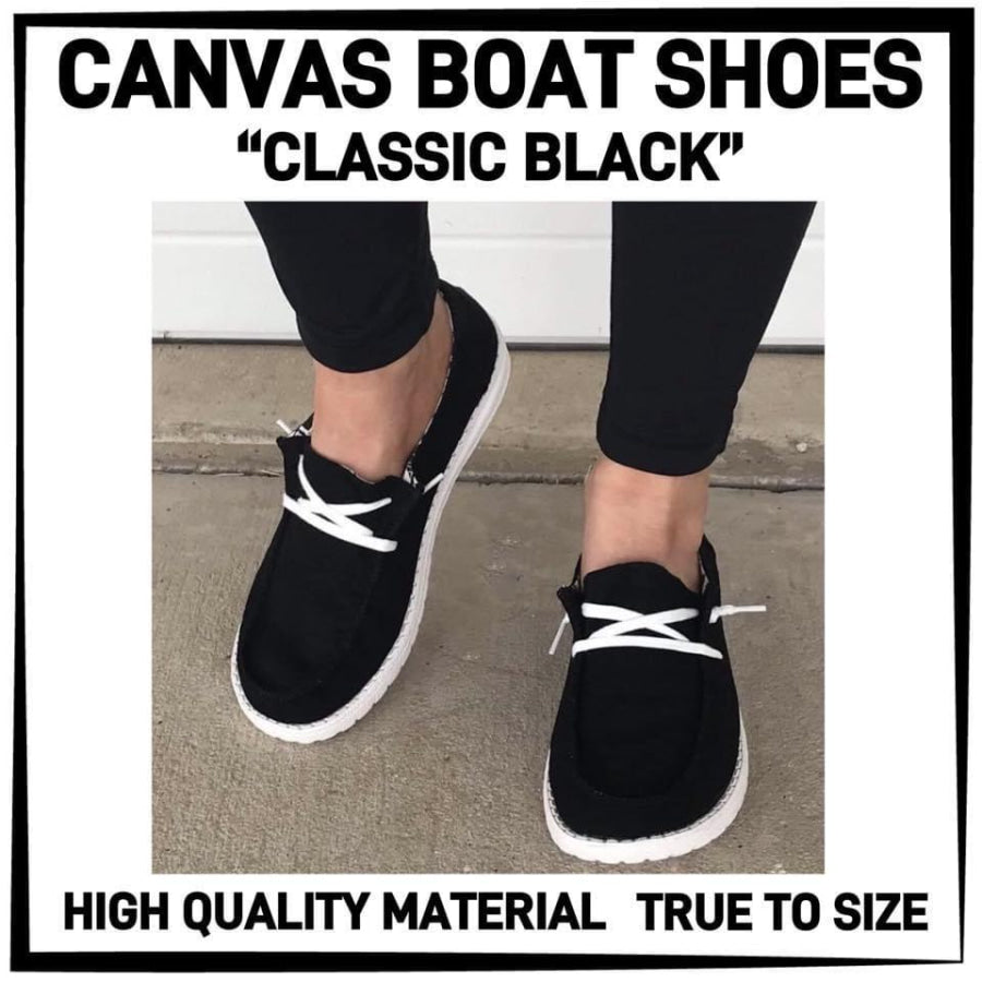 PREORDER Custom Canvas Boat Shoes! Closes 16 NOV ETA December