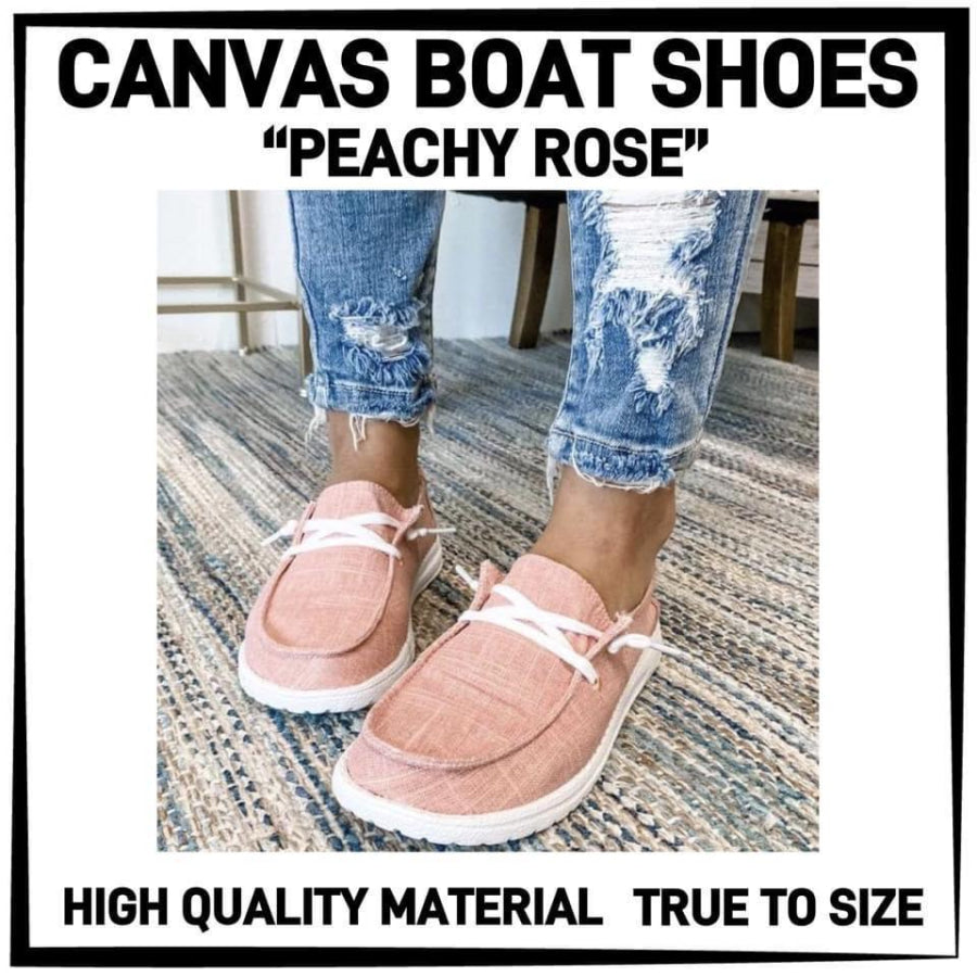 PREORDER Custom Canvas Boat Shoes! Closes 16 NOV ETA December