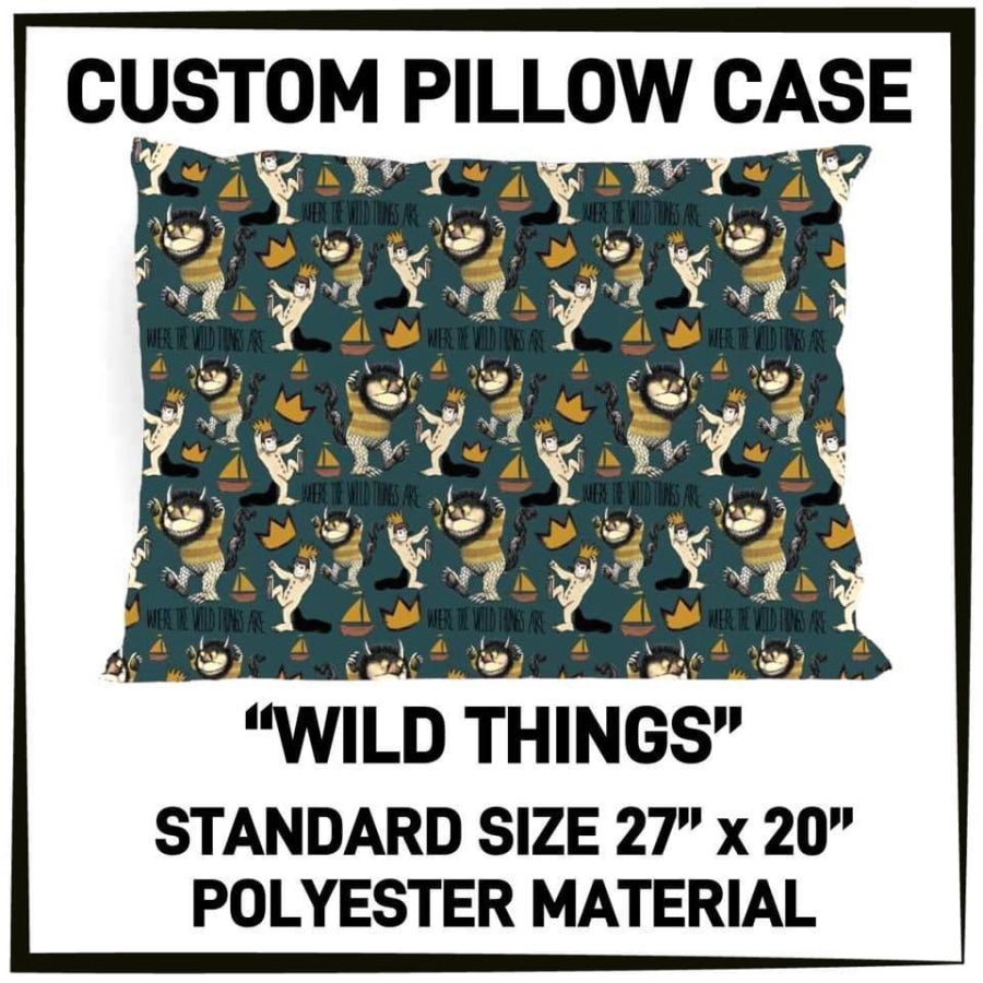 PREORDER Custom Design Pillowcases Closes 27 MAY ETA early August Pillowcase