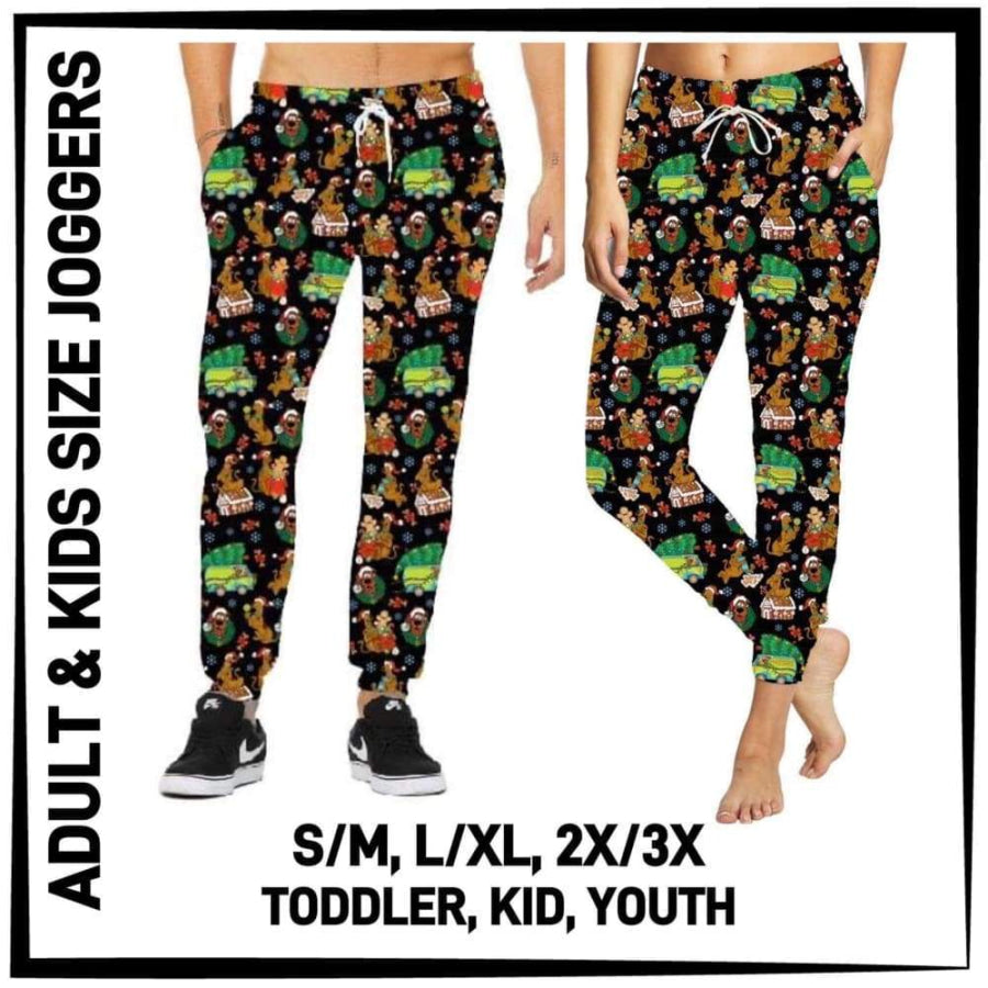 1 Custom Joggers Merry Mystery / Adult 2XL/3XL Jogger Leggings