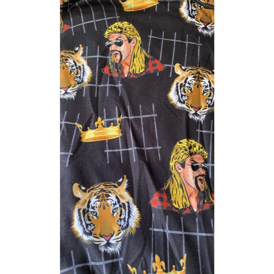 EXTRAS CUSTOM DESIGN ADULT JOGGERS Tiger King / Adult Jogger S/M Leggings