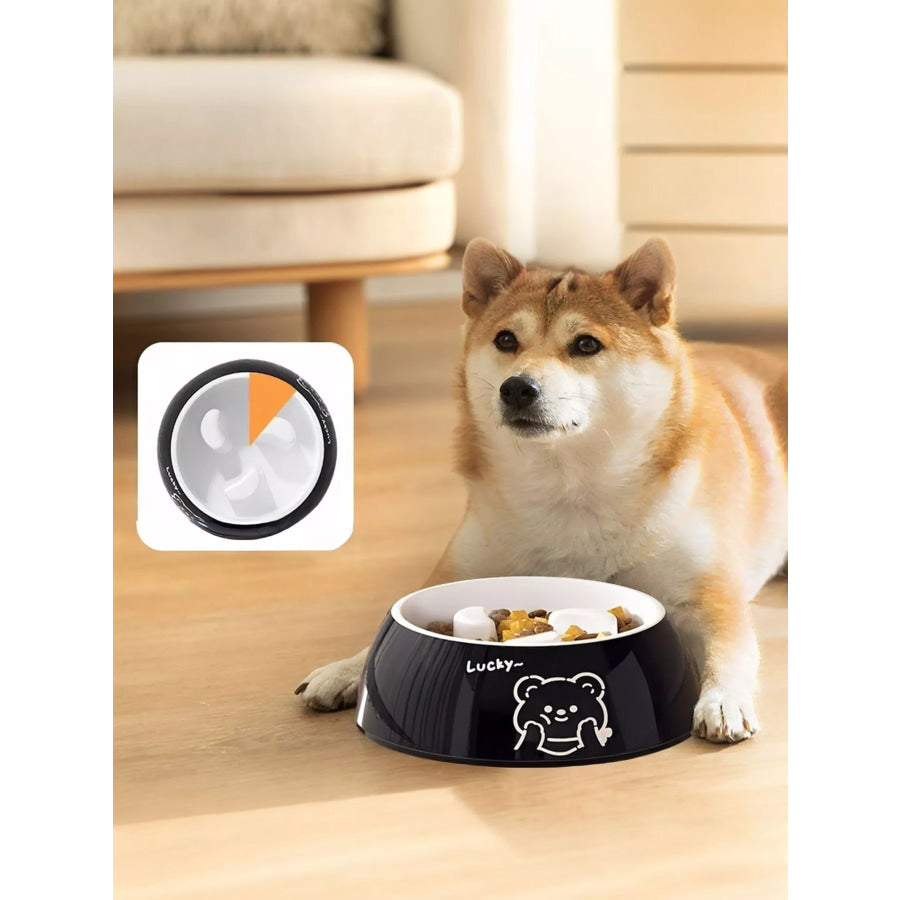 Cute Cartoon Pattern Pet Bowl Apparel and Accessories