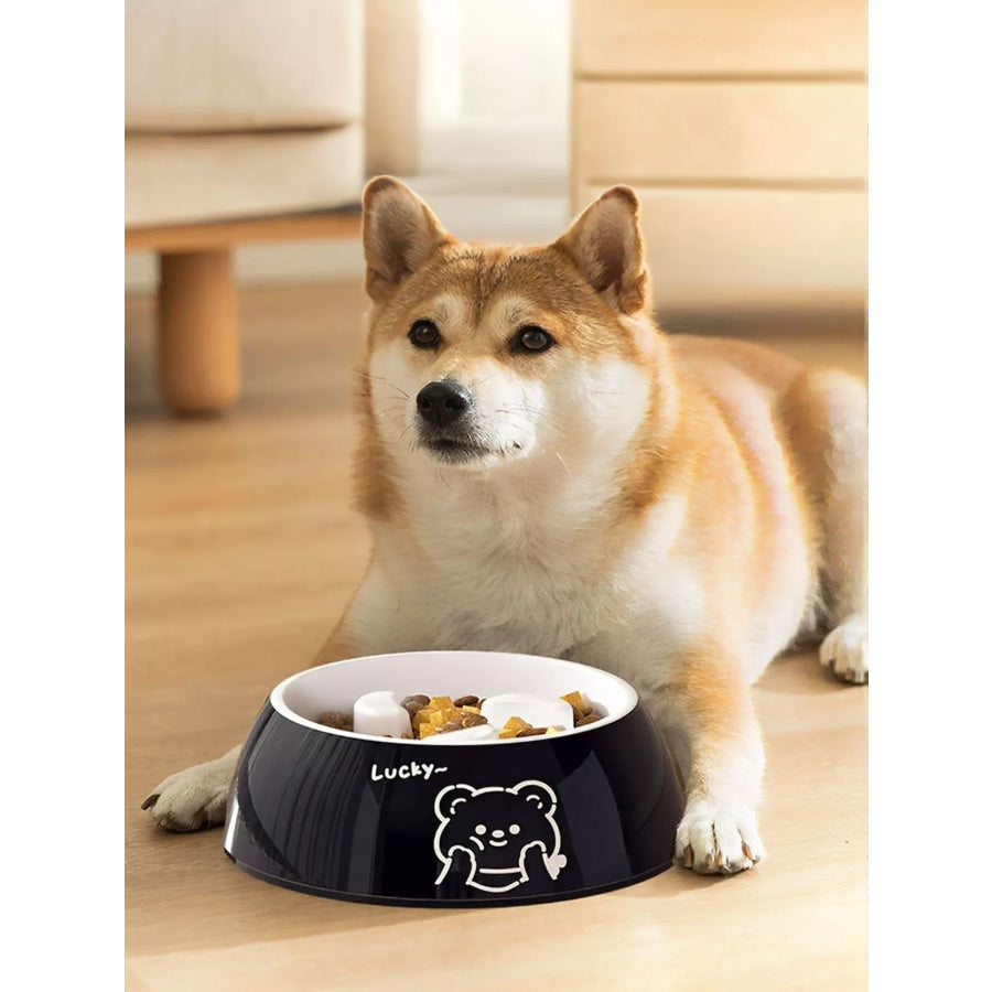 Cute Cartoon Pattern Pet Bowl Apparel and Accessories
