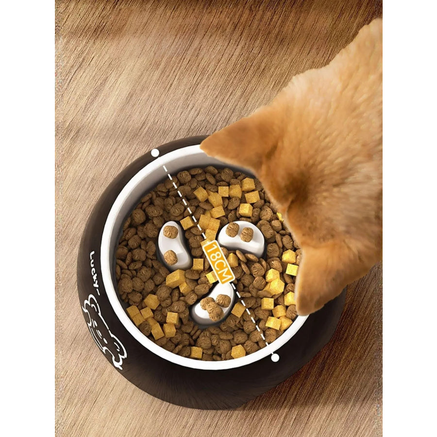 Cute Cartoon Pattern Pet Bowl Apparel and Accessories