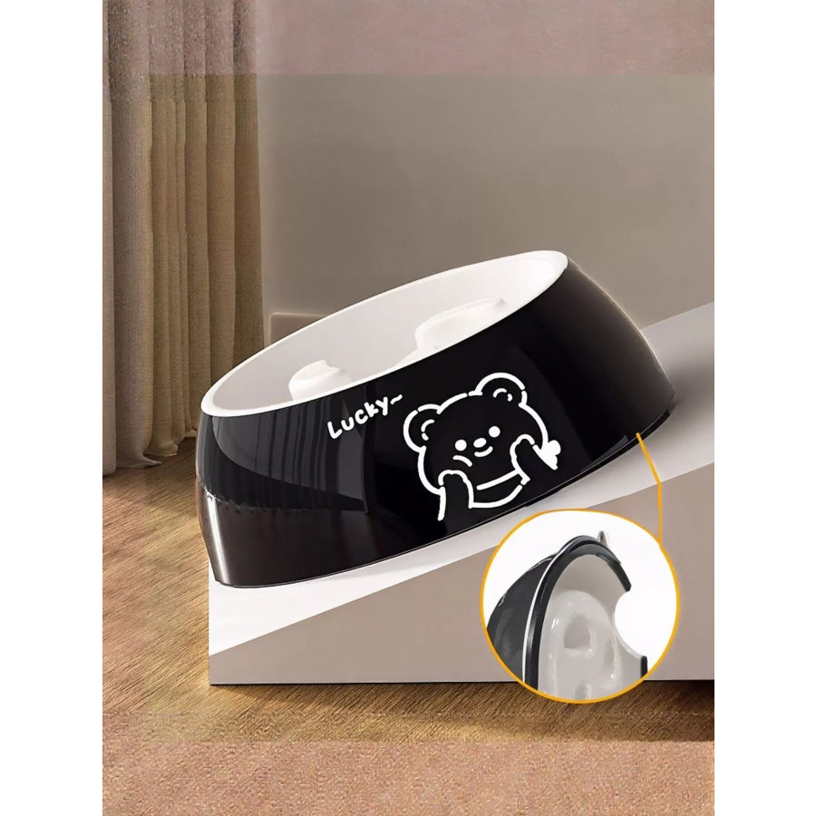 Cute Cartoon Pattern Pet Bowl Apparel and Accessories