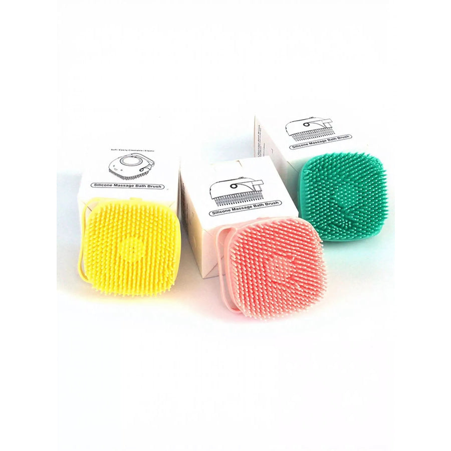 Cute Cartoon Silicone Pet Bath Brush Apparel and Accessories