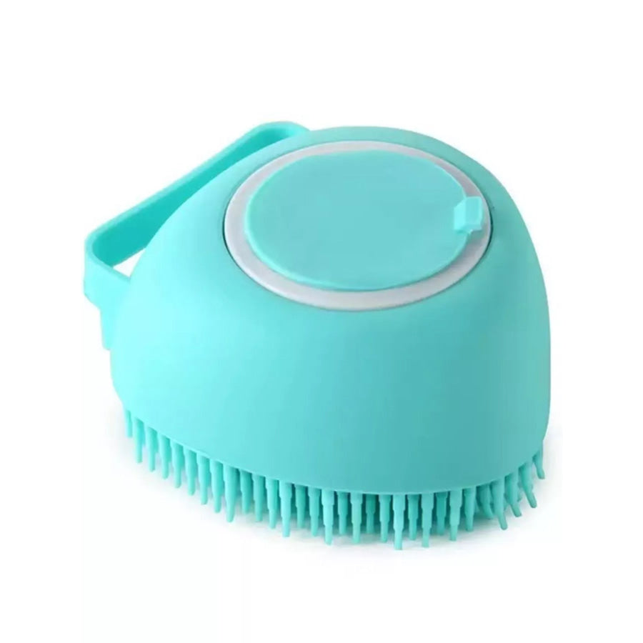 Cute Cartoon Silicone Pet Bath Brush H-Blue / One Size Apparel and Accessories