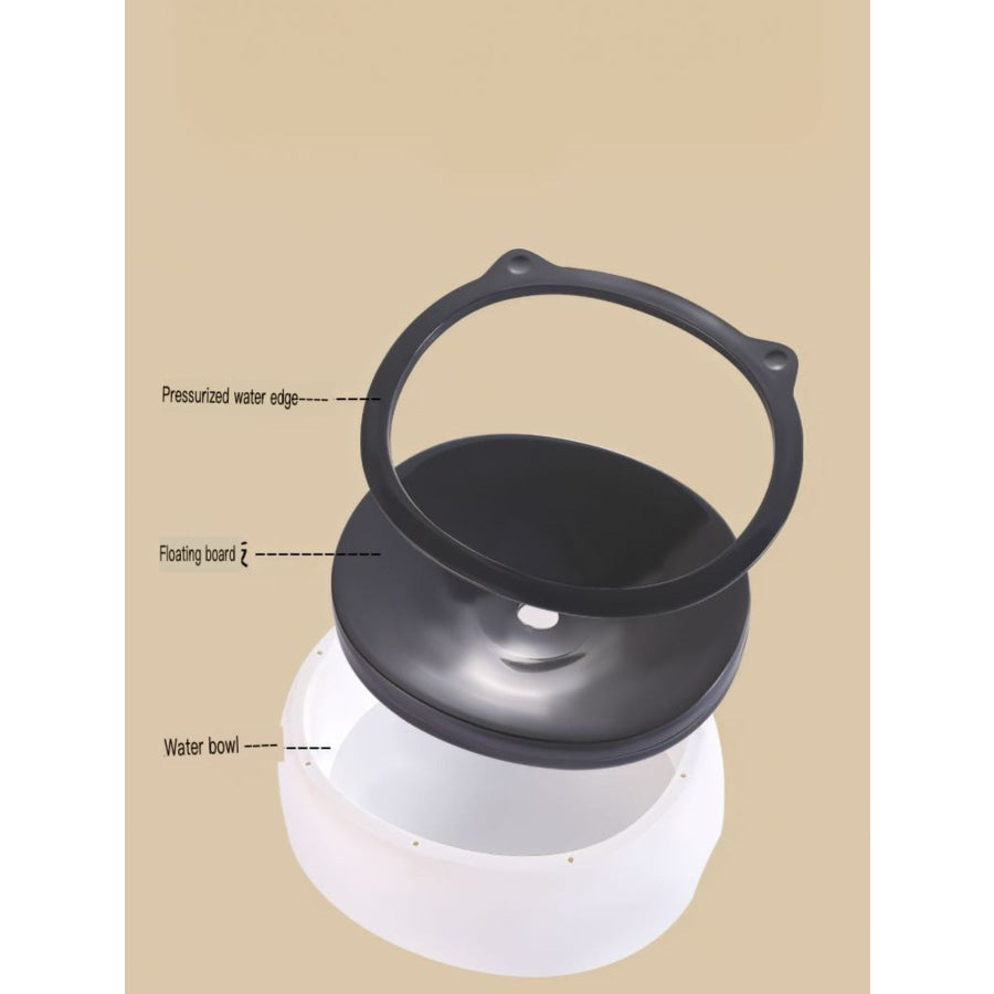 Cute Cat Ear Pet Bowls Apparel and Accessories