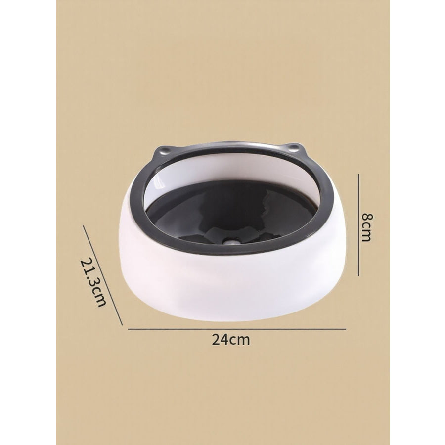 Cute Cat Ear Pet Bowls Apparel and Accessories