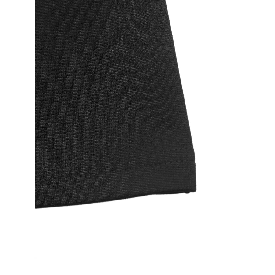 Cutout Back Long Sleeve Bodycon Mini Dress Apparel and Accessories