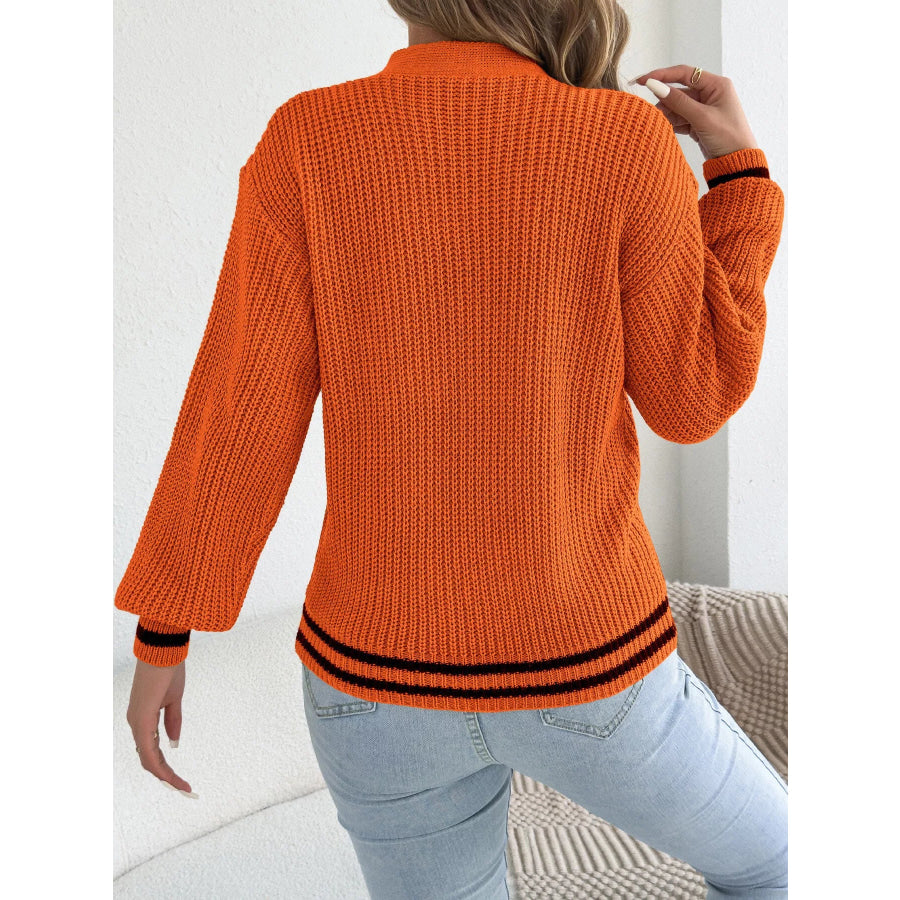 Cutout Cable Knit Sweater Apparel and Accessories