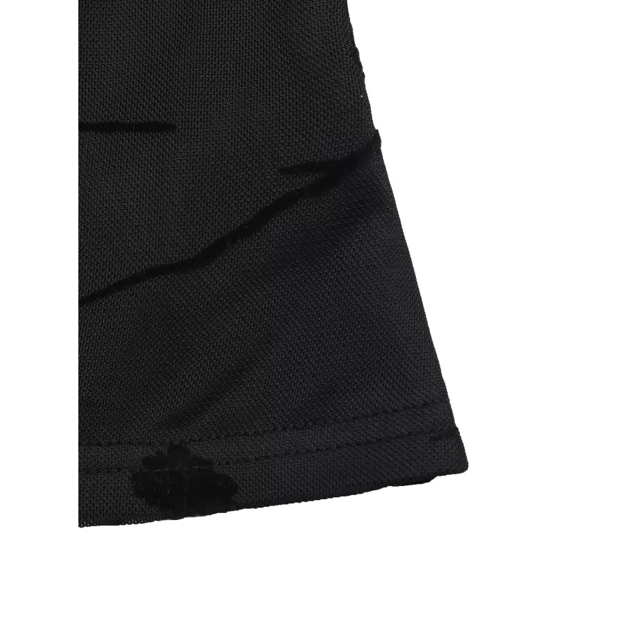 Cutout Front Short Sleeve Top Apparel and Accessories