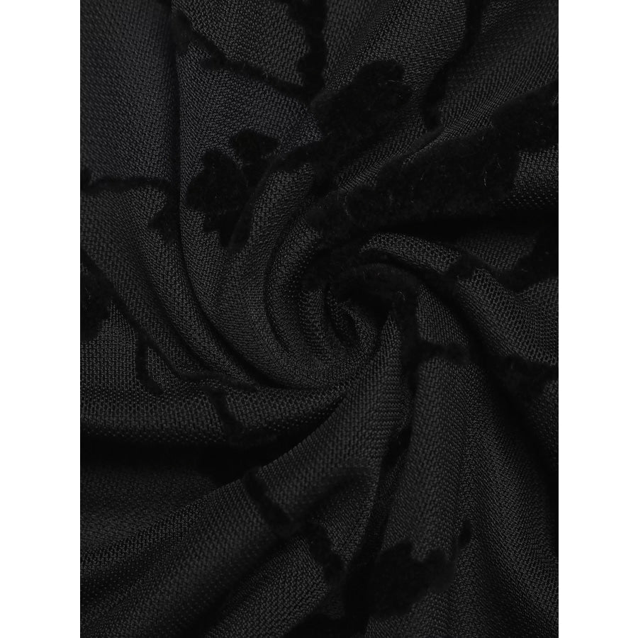 Cutout Front Short Sleeve Top Apparel and Accessories