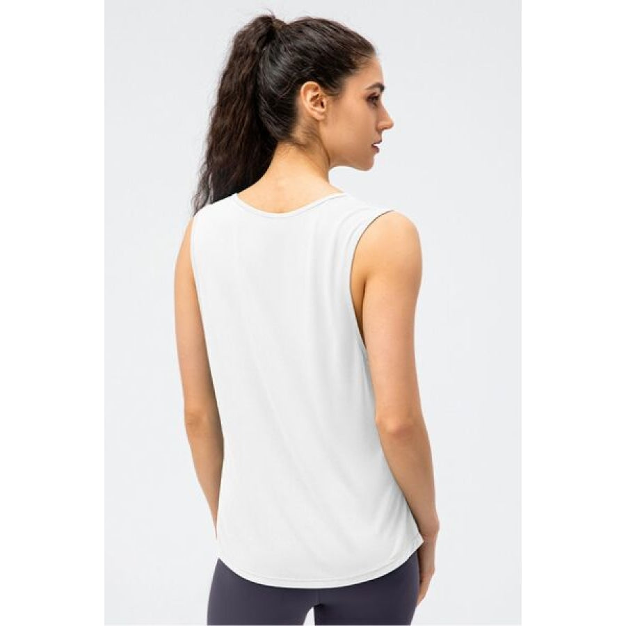 Cutout Reversible Active Tank Clothing