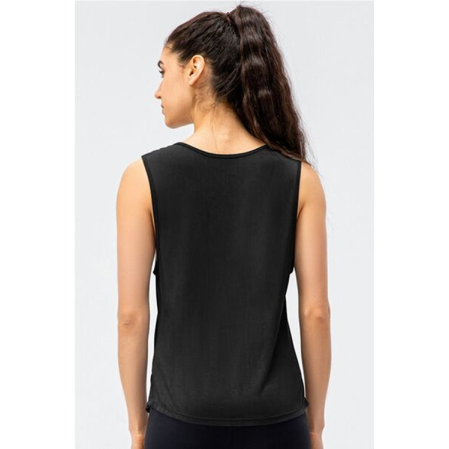 Cutout Reversible Active Tank Clothing